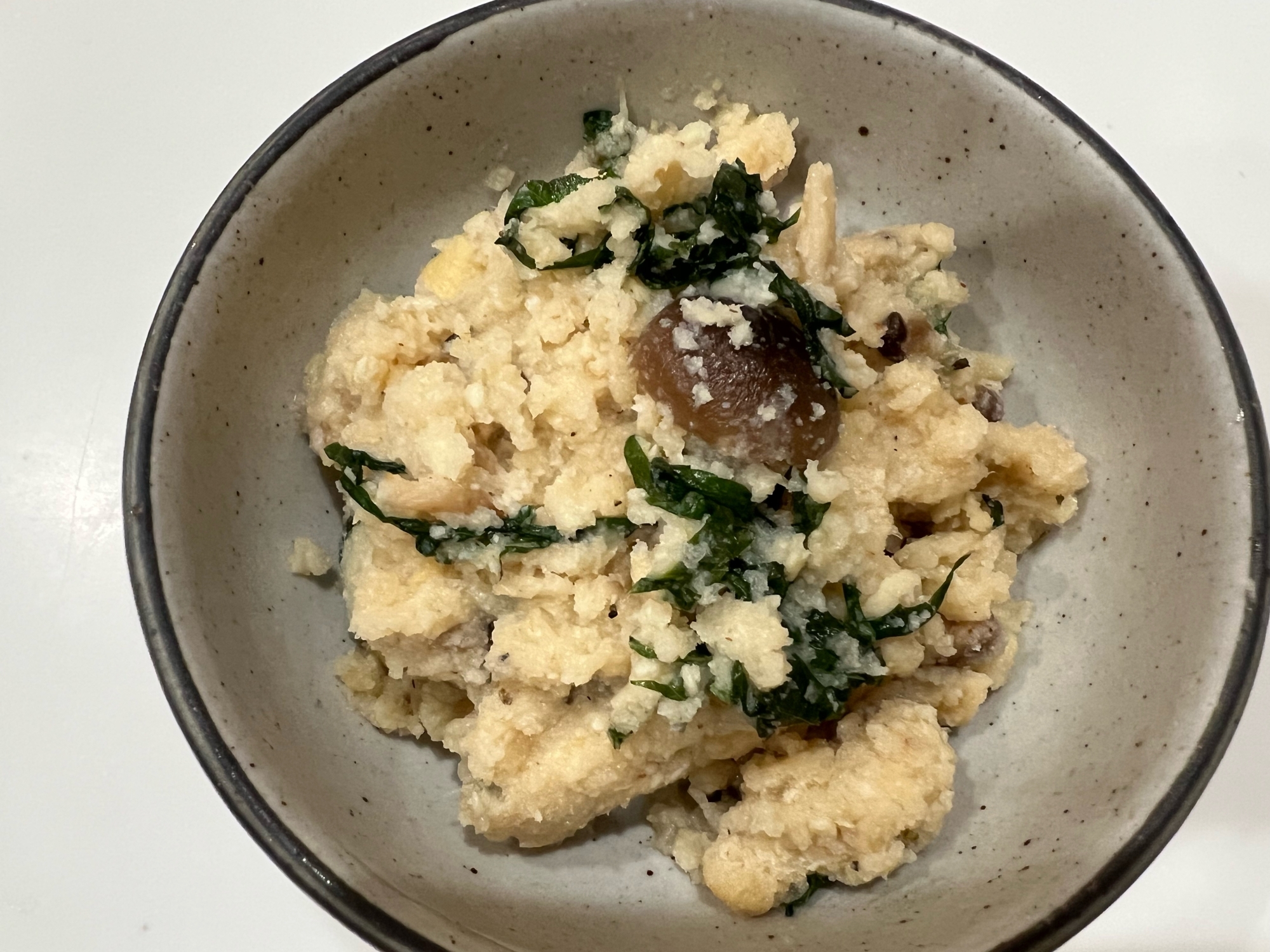 お揚げときのこのおから煮