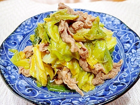 キャベツのすき焼き煮