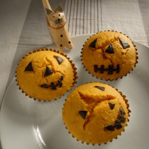 ふんわりかぼちゃのカップケーキ レシピ 作り方 By 紫君子蘭 楽天レシピ