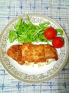 豚チーズオニオン挟み揚げカツ レシピ 作り方 By ティア アスラン 楽天レシピ