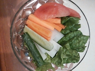 野菜スティック風サラダ