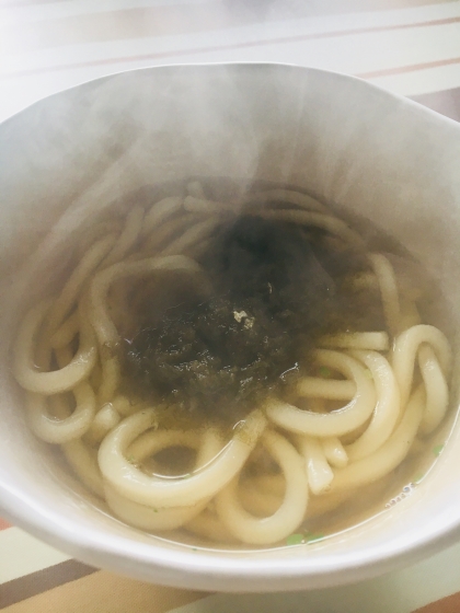 トロロ昆布うどん