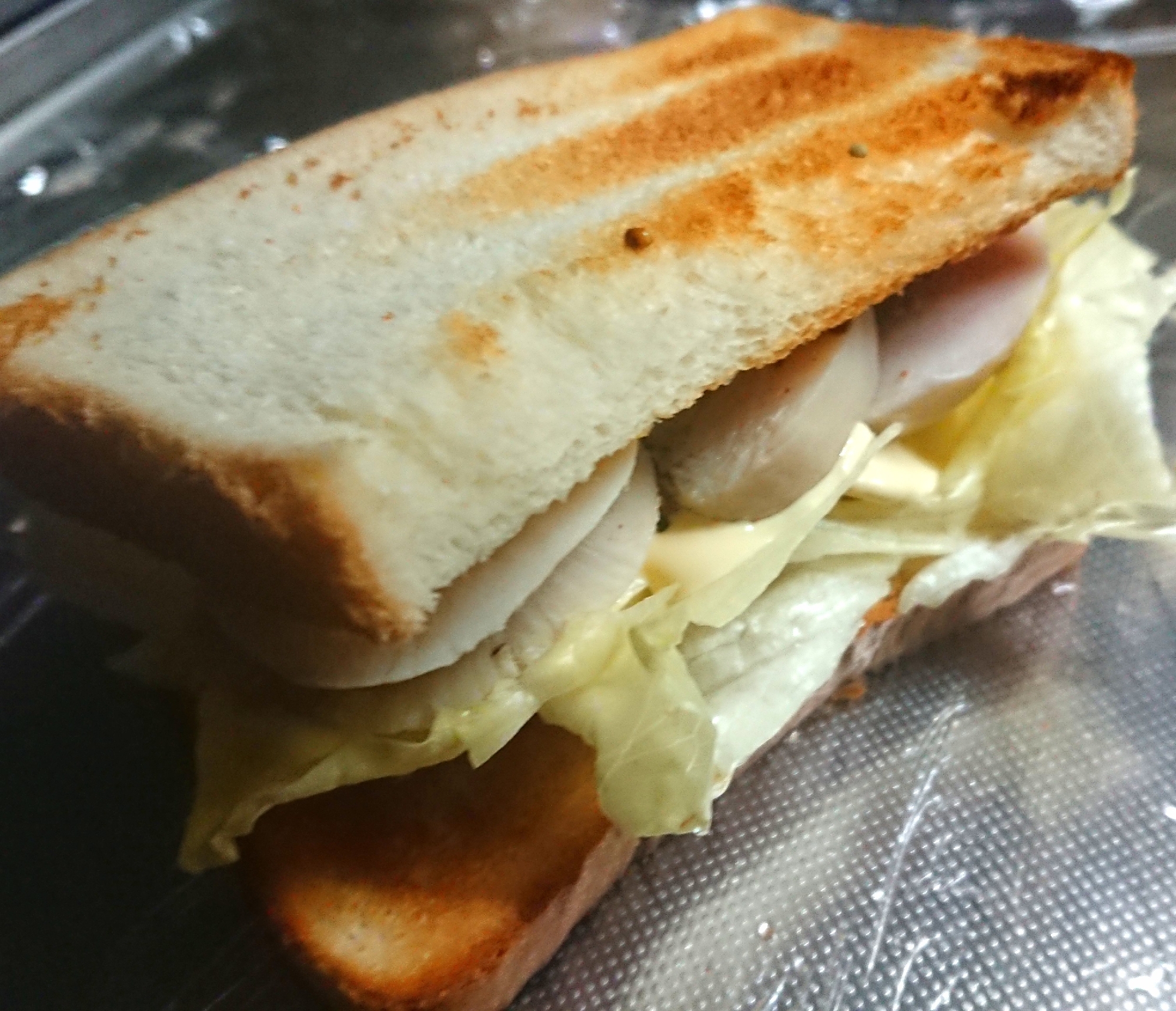 自家製★鶏ハムのサンドイッチ