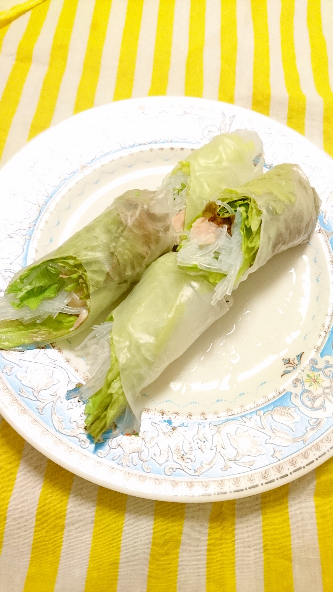 サラダチキンで生春巻 レシピ 作り方 By ごはんが大好き 楽天レシピ