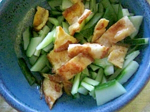 胡瓜と卵焼きサラダ
