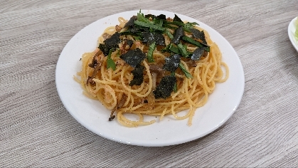 白だしで簡単！☆明太子としめじの和風パスタ☆