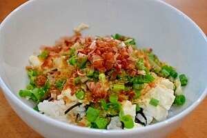 ヘルシー 簡単でおいしい お豆腐丼 レシピ 作り方 By しだじぃ 楽天レシピ