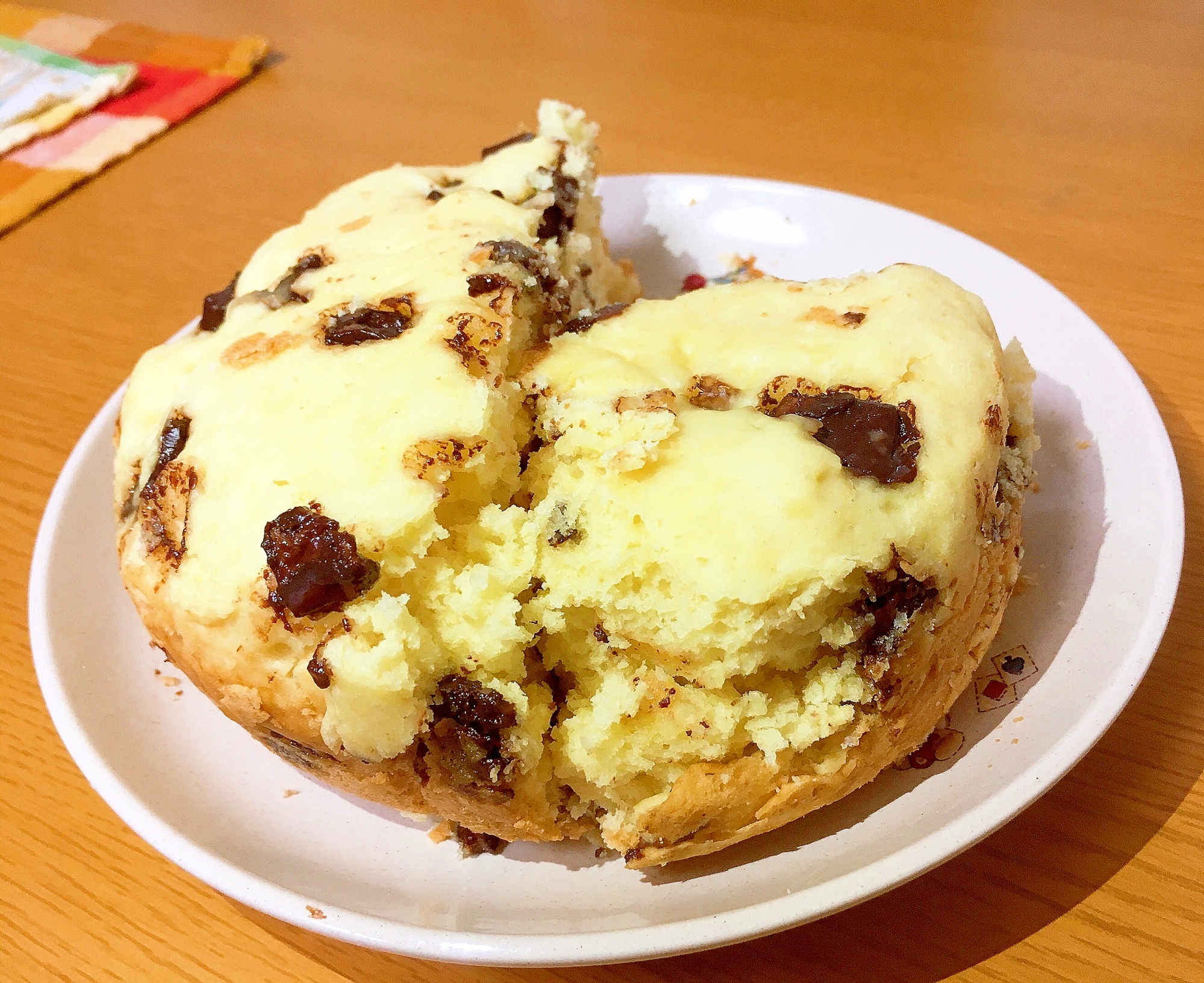 炊飯器で作る★ふんわりチョコスコーン