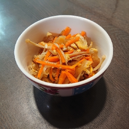 余った福神漬を使って簡単に美味しく出来ました！