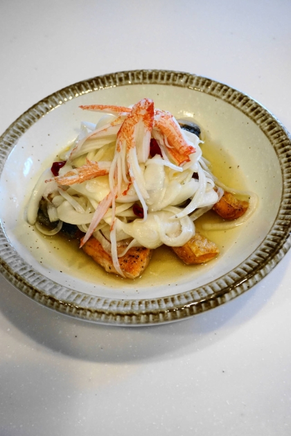 揚げ焼きで簡単☆鮭の南蛮漬け