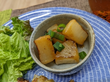 小さく切って作りましたが美味しかったです！ごちそうさまでした