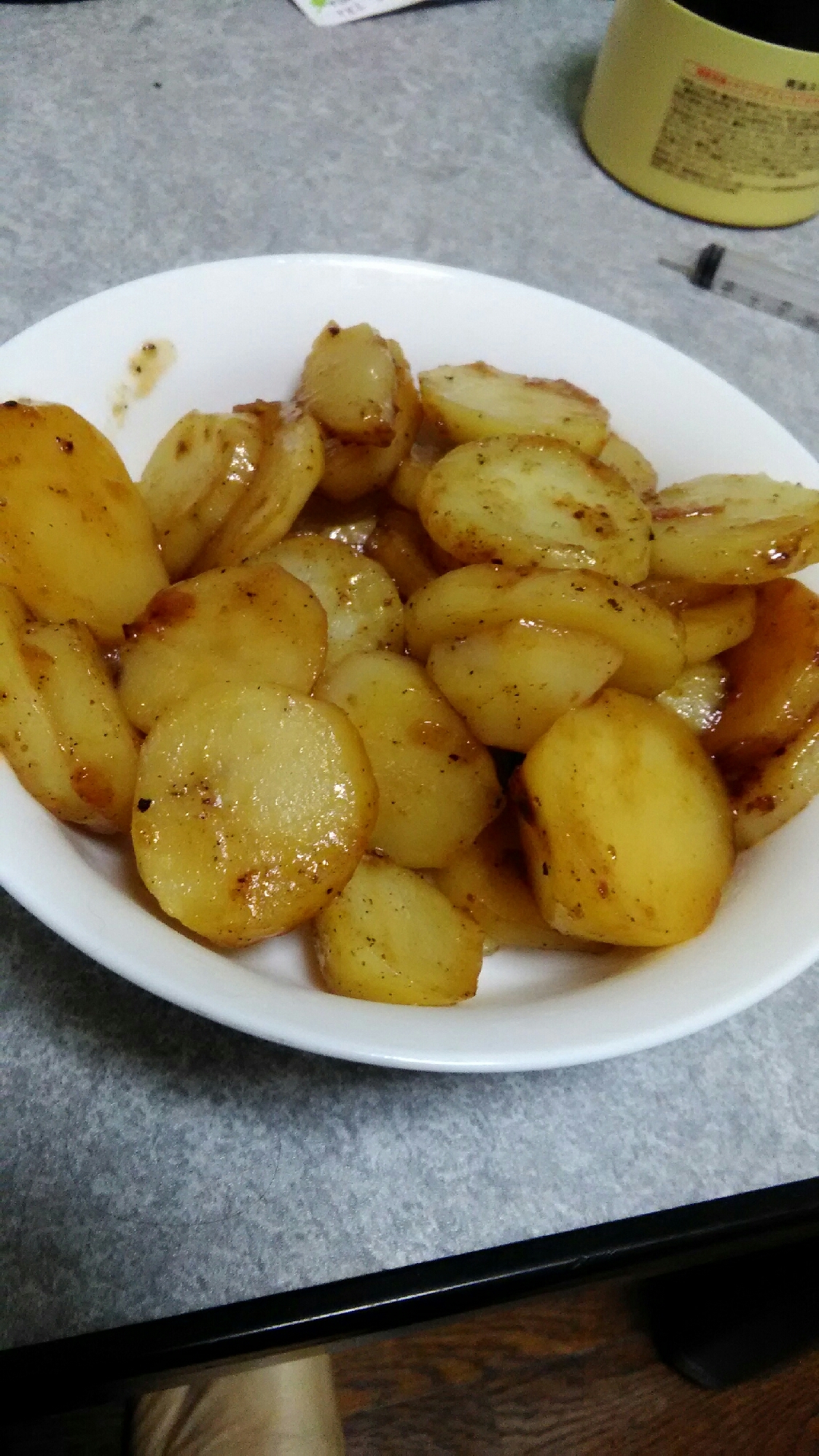 簡単一品！ポテトのステーキ風(｀･ω･´)