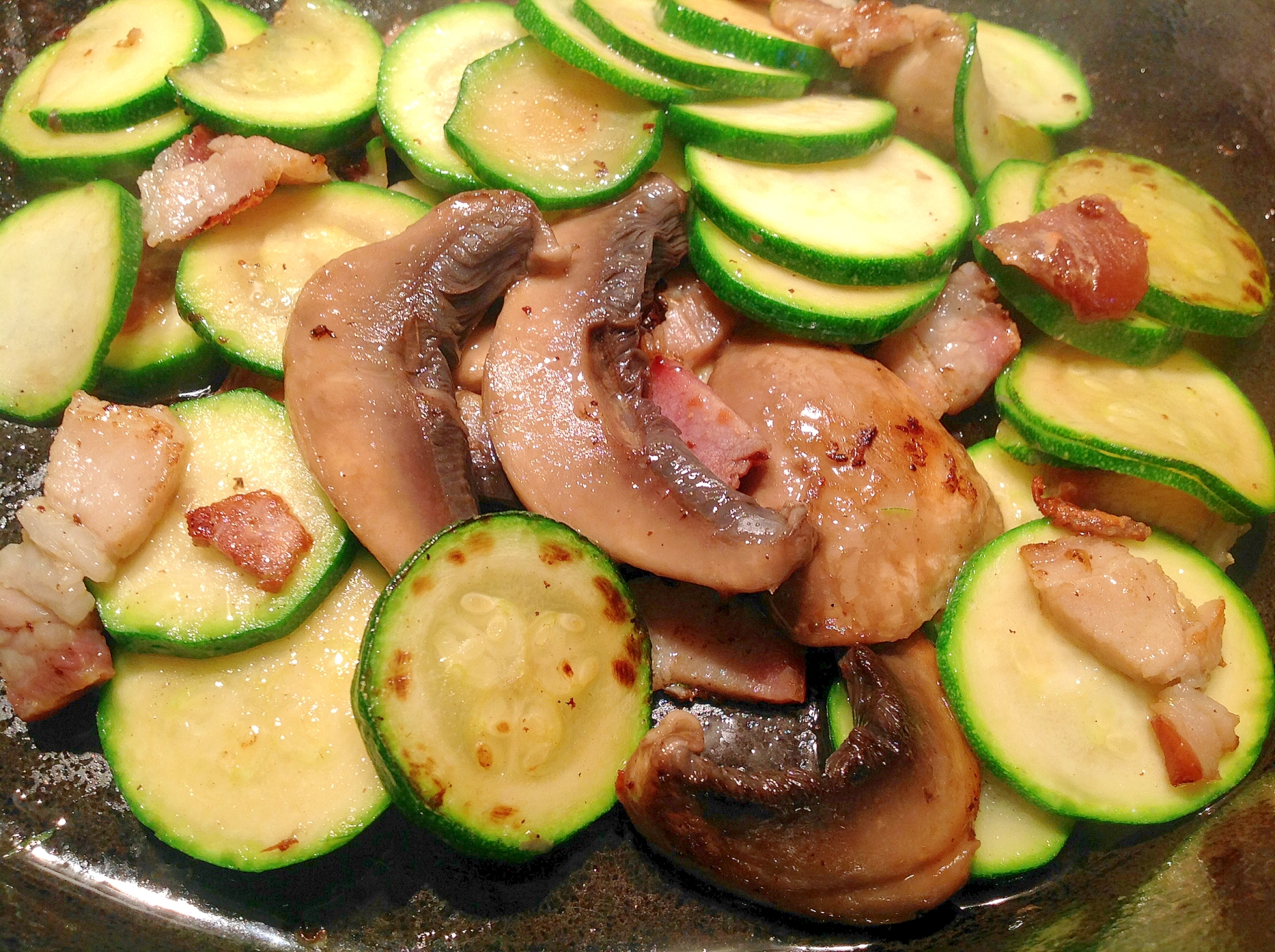 ズッキーニとベーコンとマッシュルームのソテー レシピ 作り方 By Findus 楽天レシピ ズッキーニとベーコンとマッシュルームのソテー レシピ 作り方 By Findus 楽天レシピ