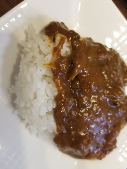 牛ひれ肉のカレー