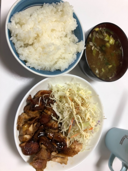 炊飯器で簡単♪鶏の甘辛煮