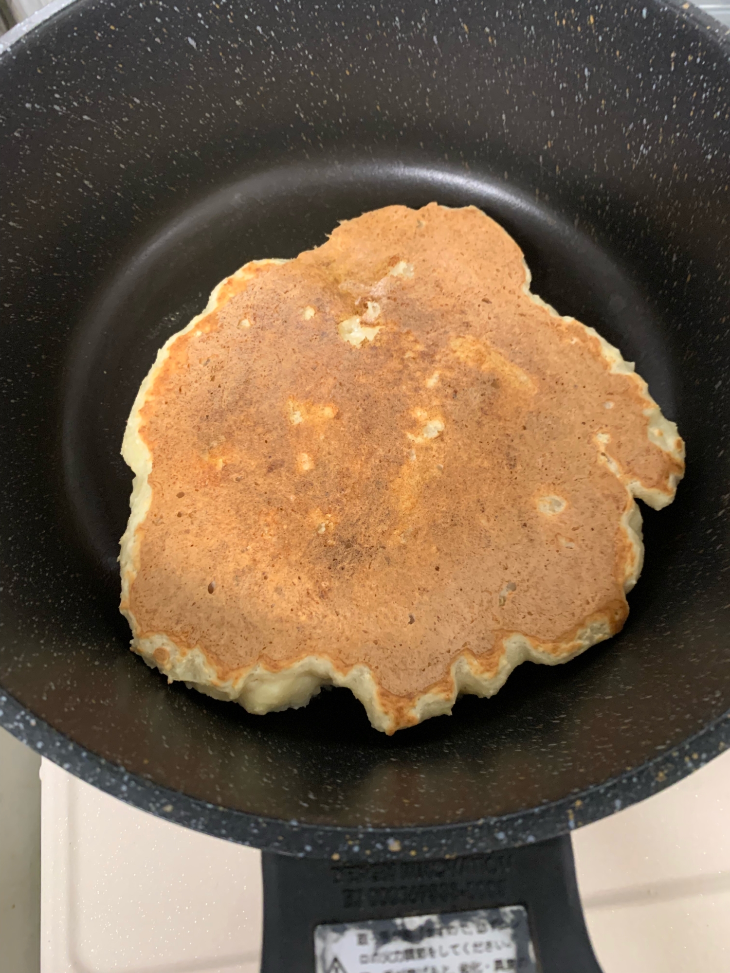 おからと豆腐のヘルシーホットケーキ