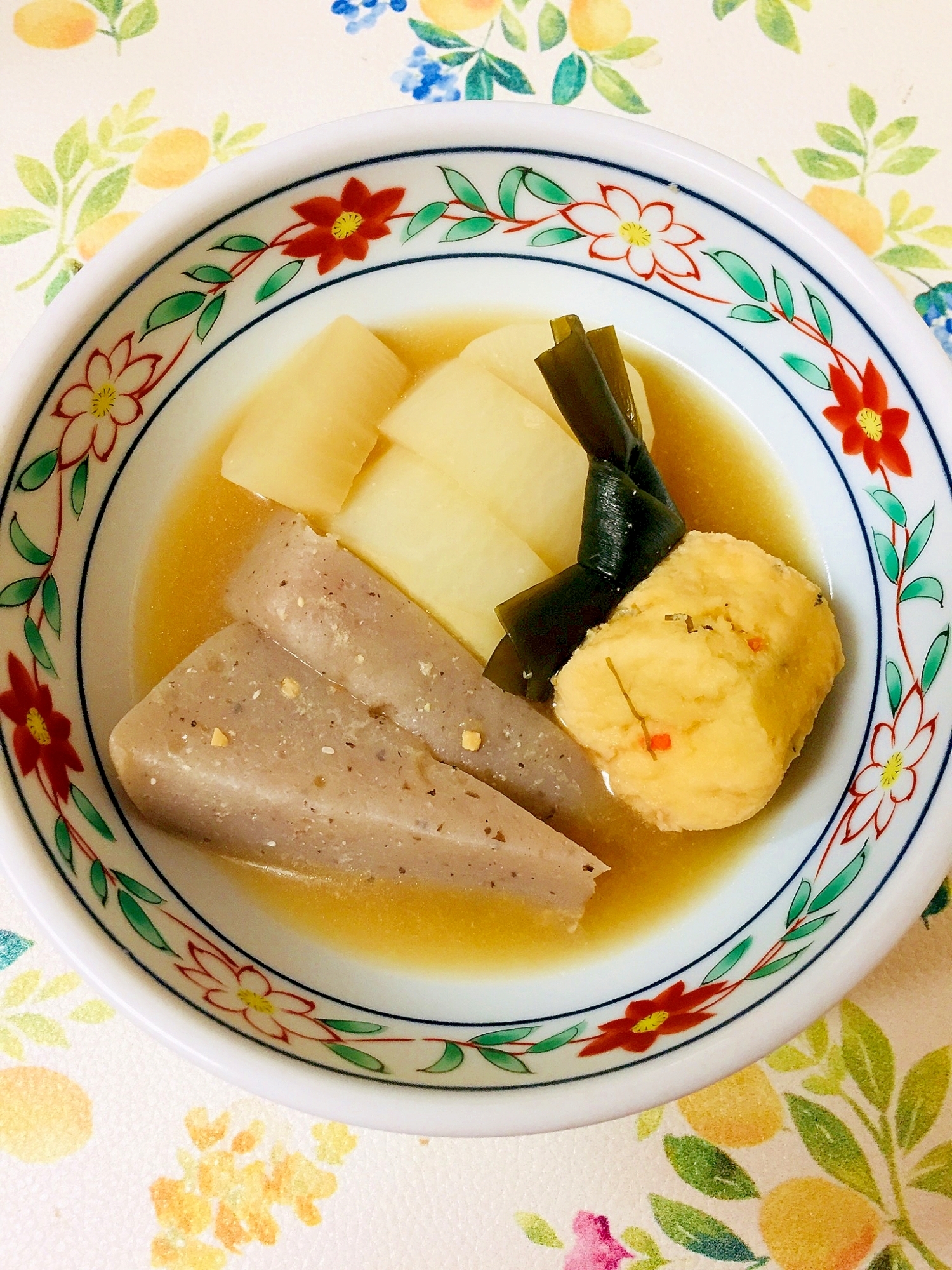 がんもと大根のみそおでん風煮