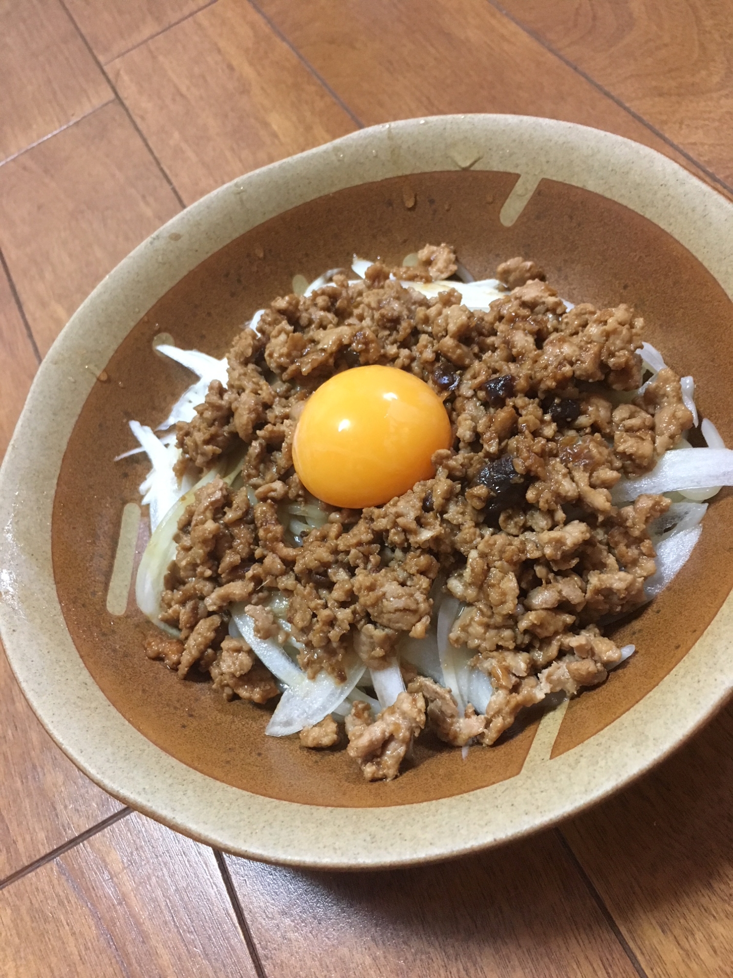 肉みそうどん