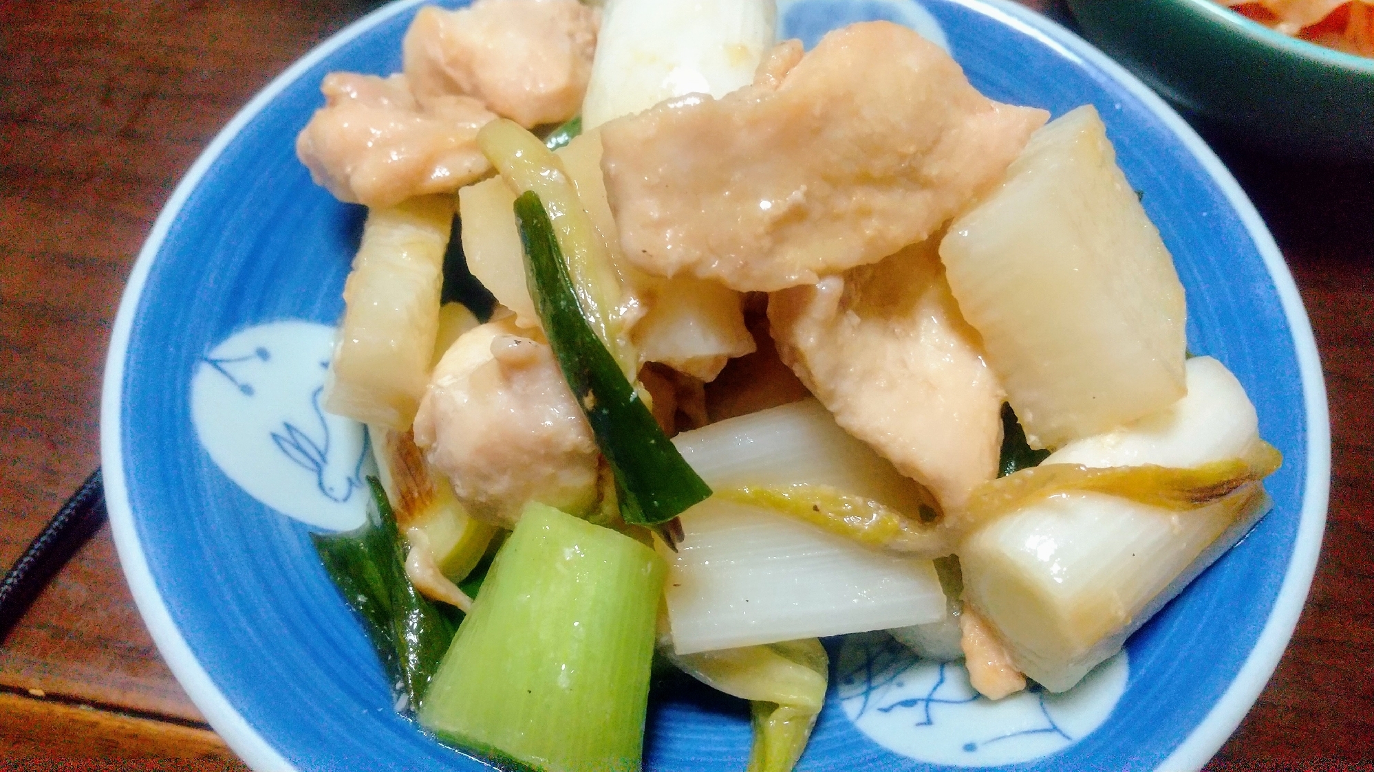 とりむね肉白だし炒め