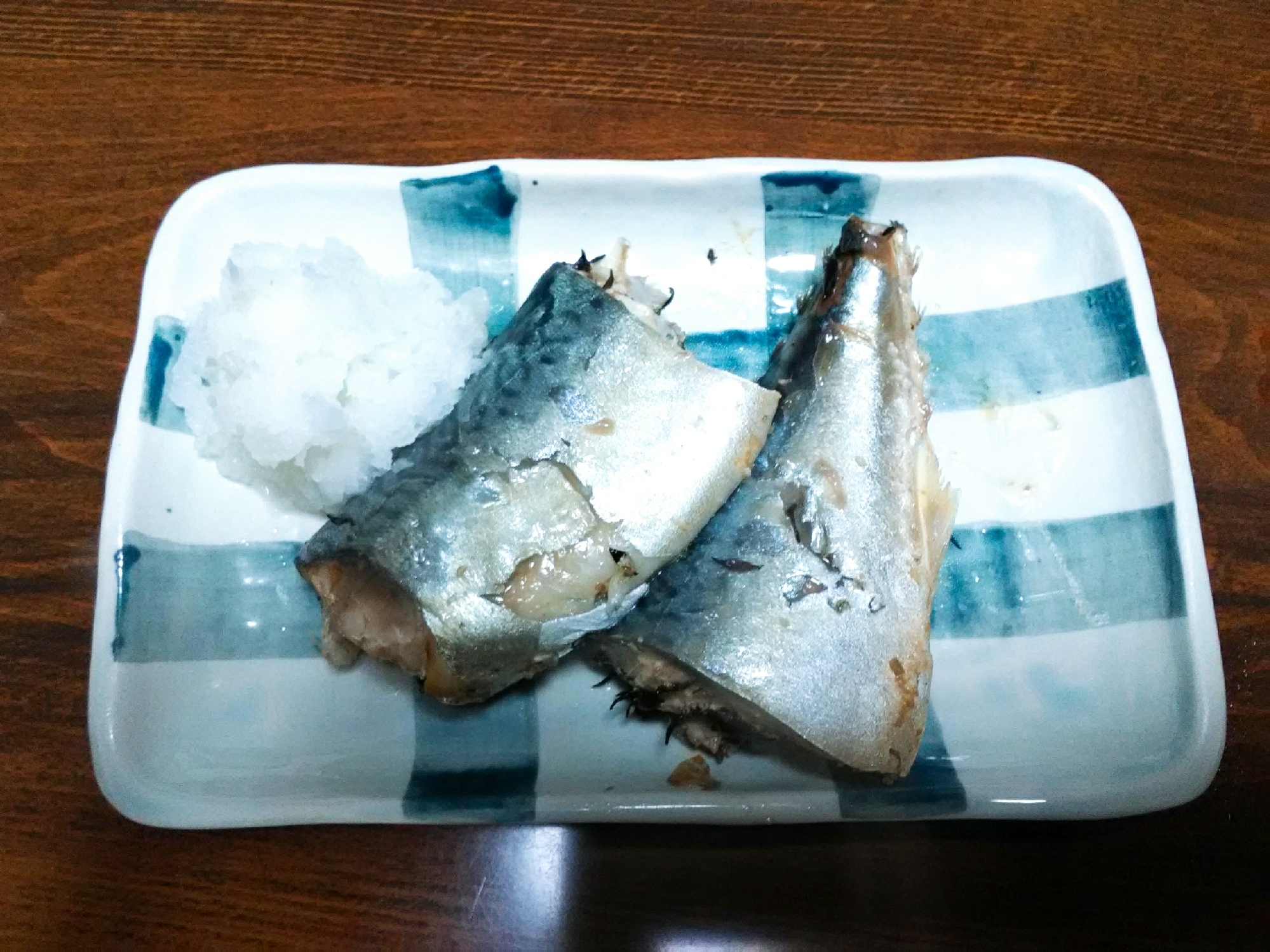 サバのレンジ蒸し