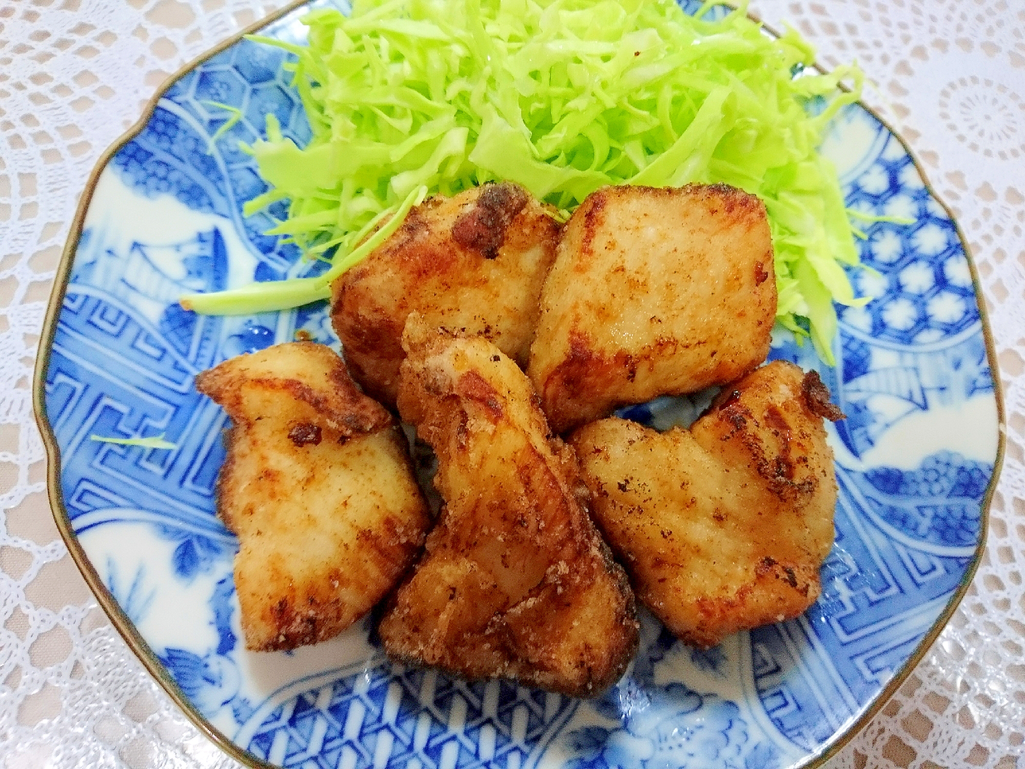 塩麹鶏の唐揚げ