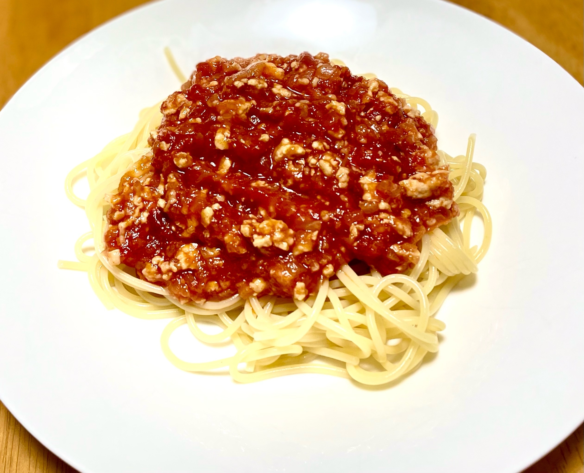 玉ねぎ麹で旨み◎鶏ひき肉のヘルシーミートソース