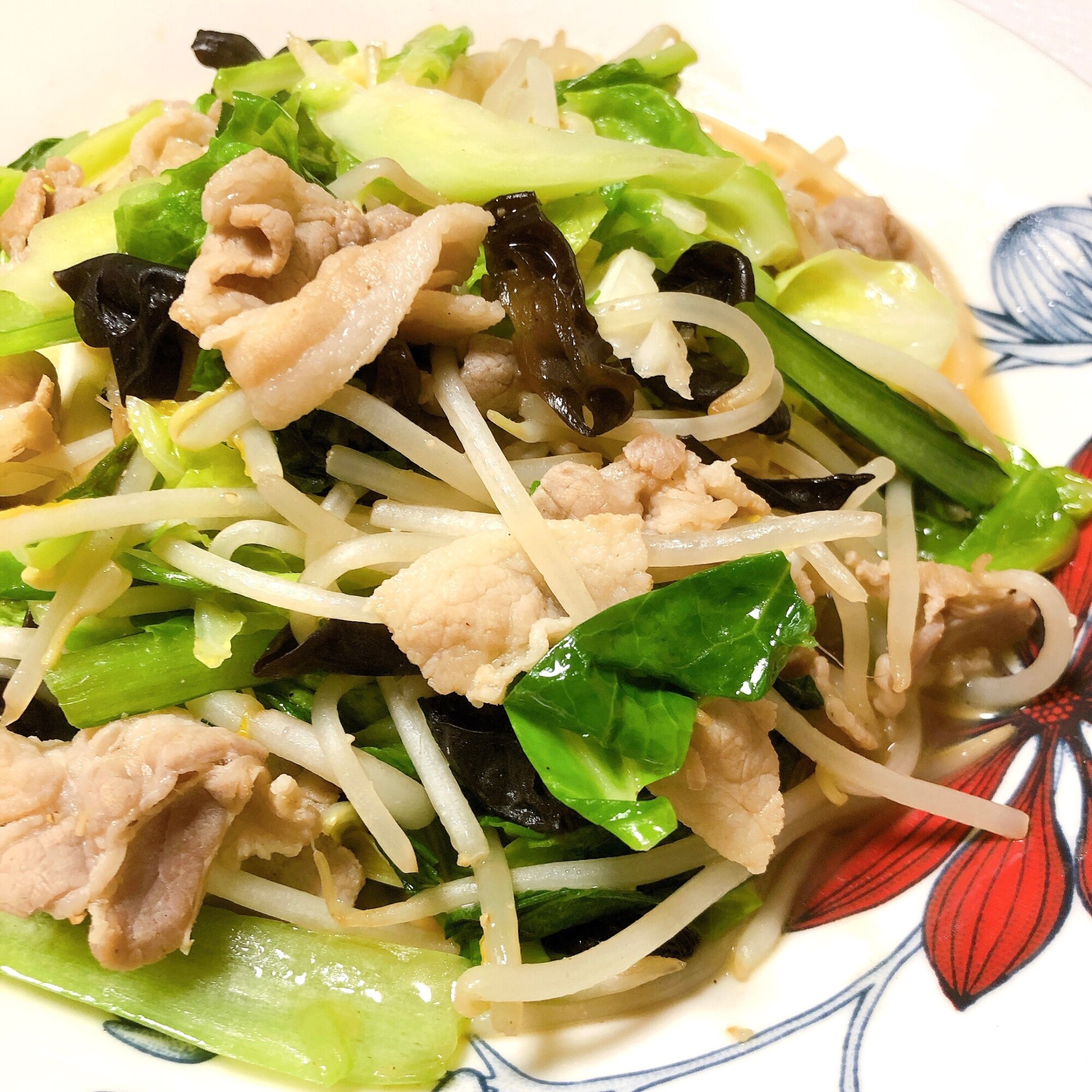 シャキシャキ♪定番の肉野菜炒め［中華料理］ レシピ・作り方 by M@H