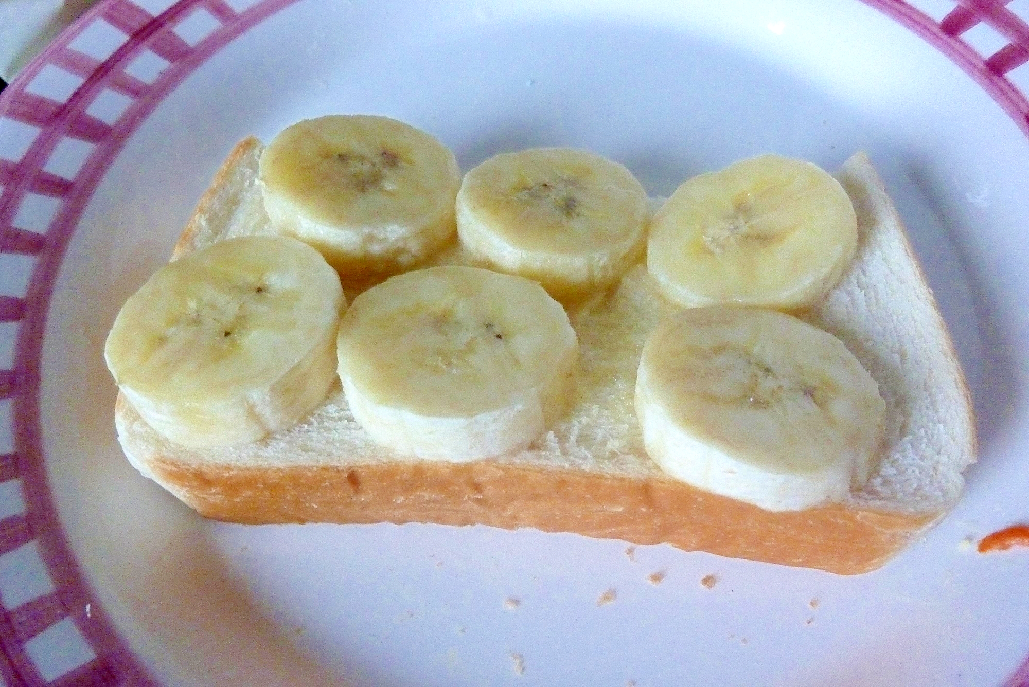 ☆とろ～と甘い♪　バナナシュガートースト☆