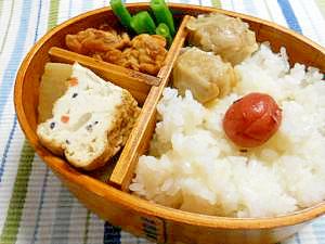 曲げわっぱ弁当62 大根とがんもの煮物 レシピ 作り方 By Rose24 楽天レシピ