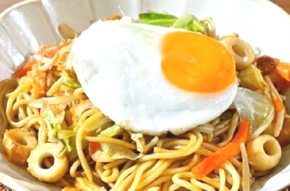 目玉焼きも乗せて美味しくいただきました( * ´ސު｀) ŧ‹”ŧ‹”♬素敵なレシピありがとうございます✿