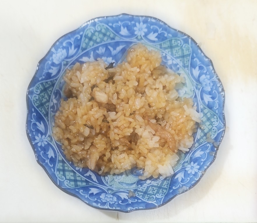 大葉のお醤油炒めご飯