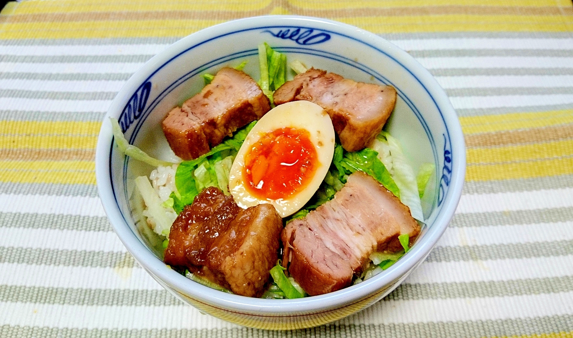 圧力鍋で☆豚角煮丼