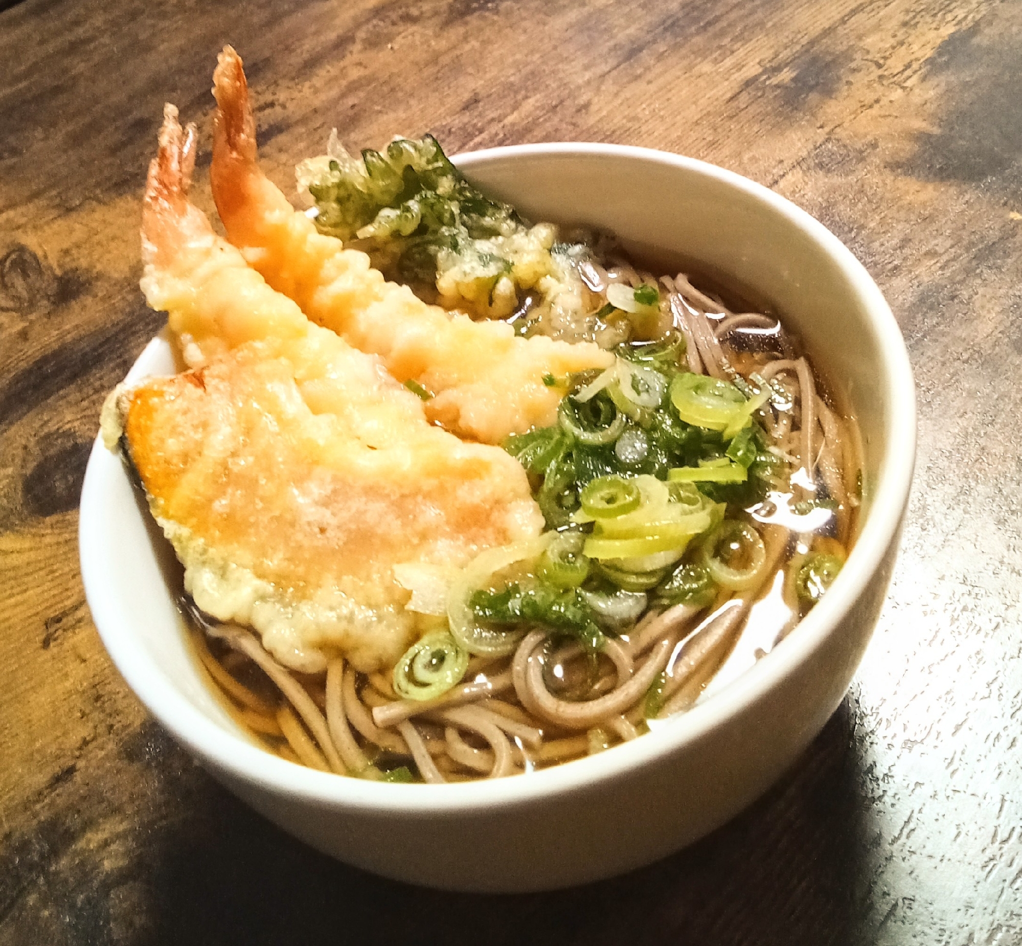 市販の天ぷらDe天ぷら蕎麦♫(年越し蕎麦Ok)