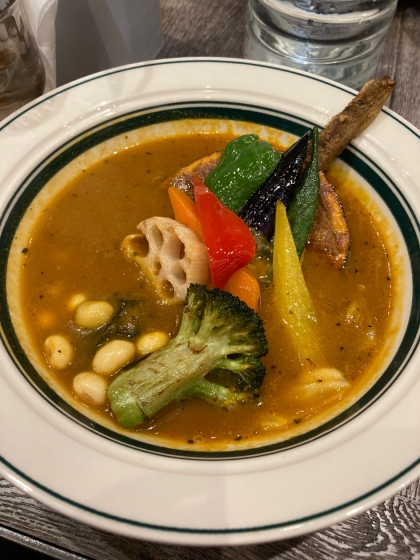 我が家の定番！野菜たっぷりスープカレー