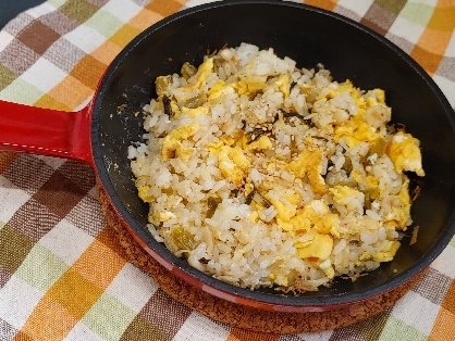 あもかさん〜おはようございます彡今日も朝から暑いですね(*_*)残りご飯で朝からコチラを〜美味しく頂きました❣ごちそうさまです♪