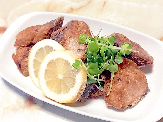 ブリの切り身で!簡単!ぶりの塩から揚げ♪