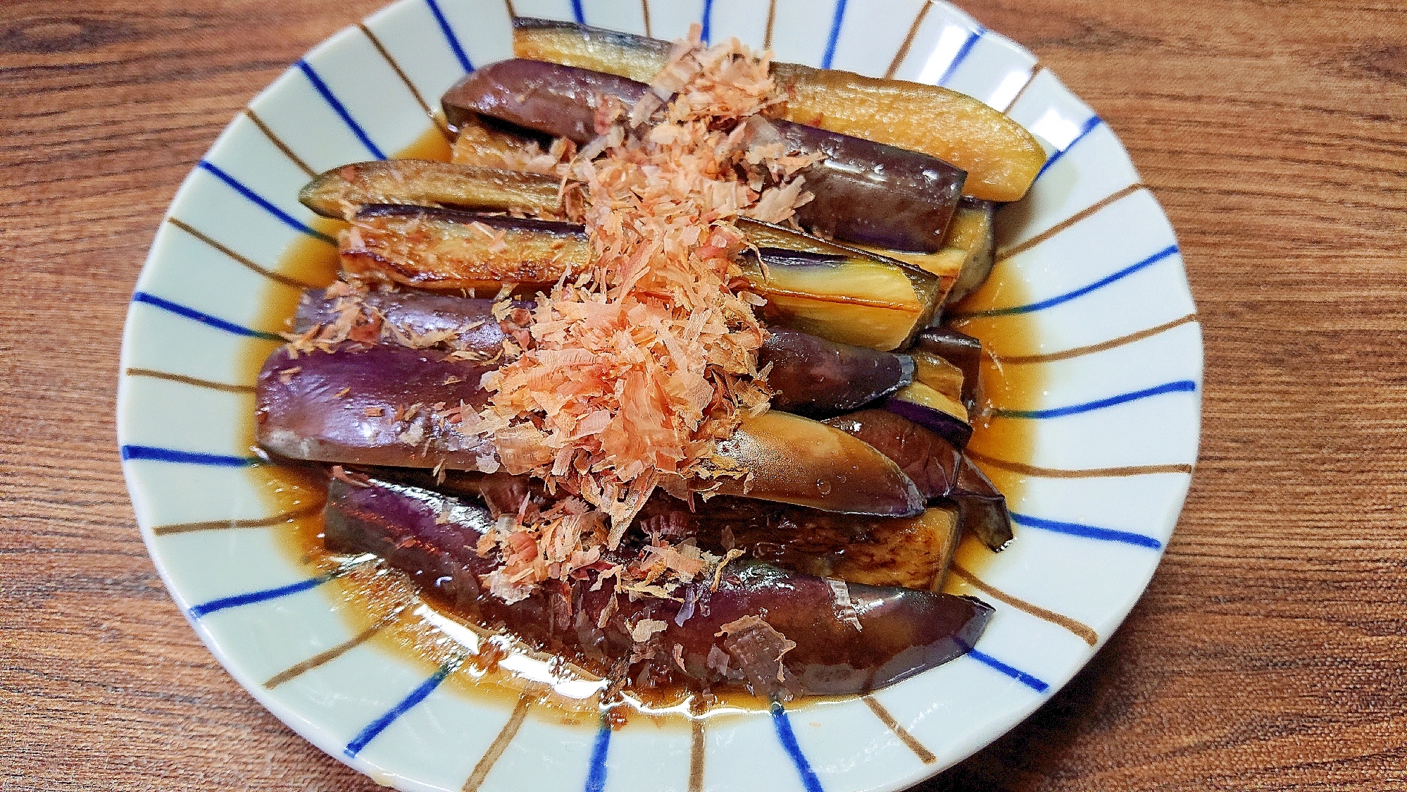 焼きナスのだし醤油