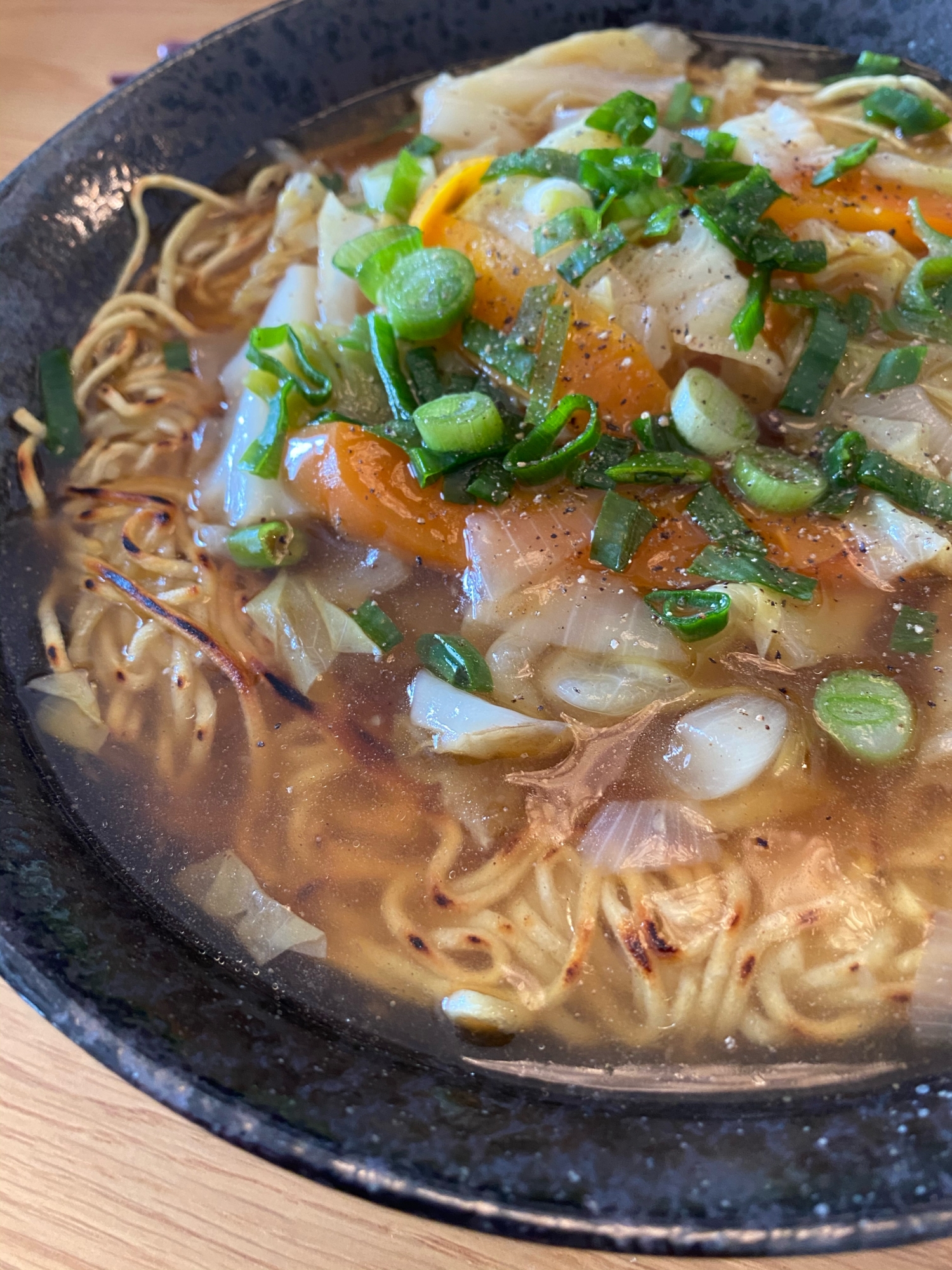 節約！余った野菜で和風あんかけ麺