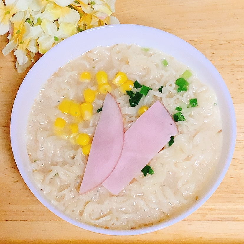 ハムラーメン