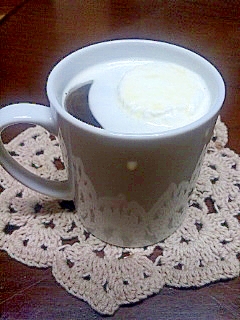 リッチな気分☆甘いコーヒー