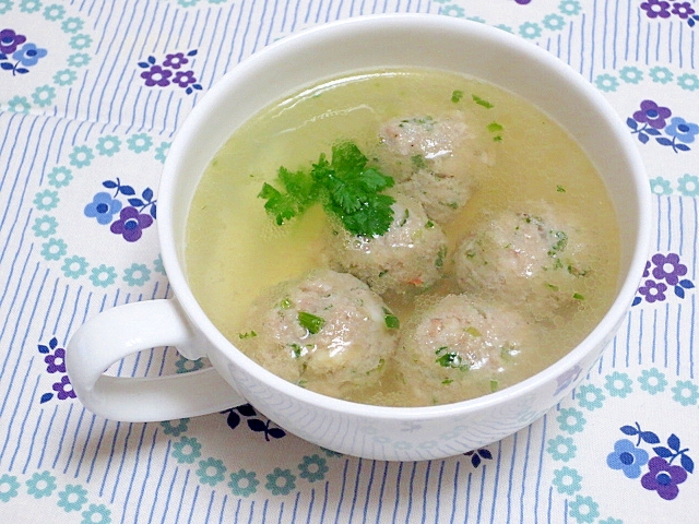 うまみ満点♪豚えび団子