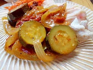 冷やして食べるラタトゥイユ風夏野菜の簡単カレー