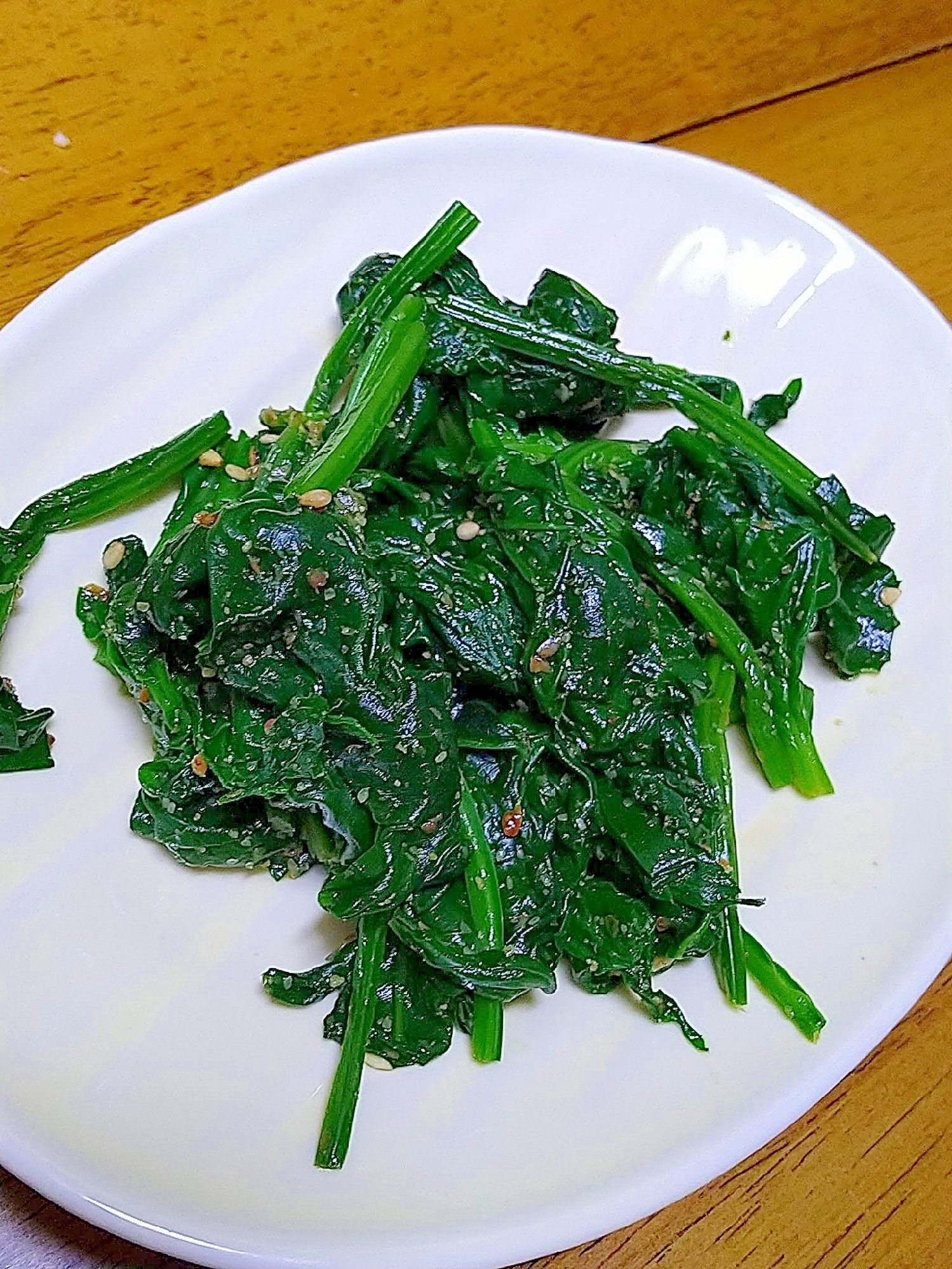 ほうれん草のナムル