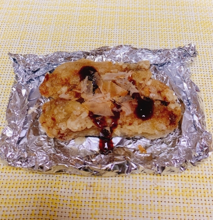 冷凍鶏の唐揚げ たこ焼き風