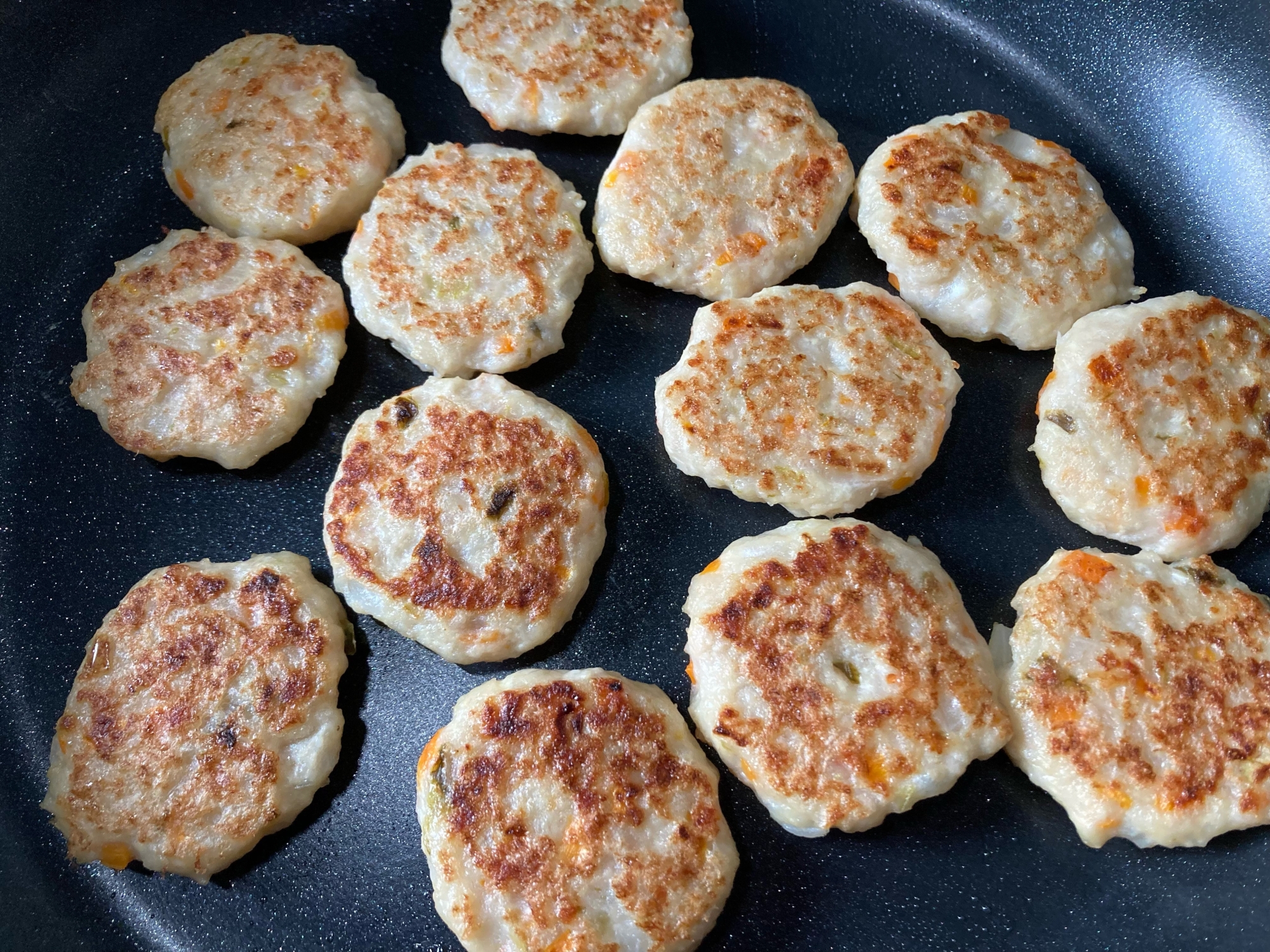 【離乳食後期〜】モチモチ蓮根ハンバーグ