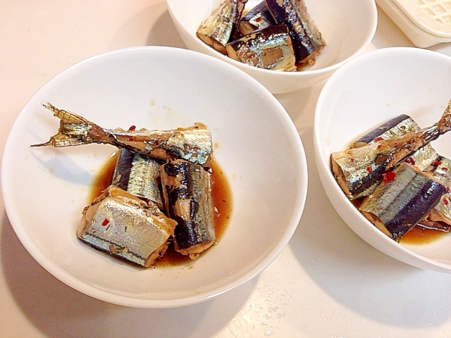 シンプル味付け☆コトコト煮込んだ秋刀魚のポン酢煮