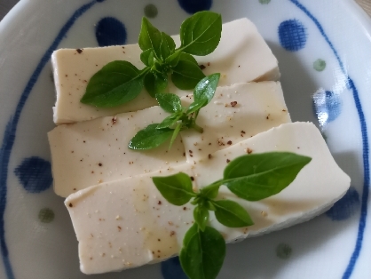豆腐がチーズに変身するとは、驚きでした。ありがとうございました。