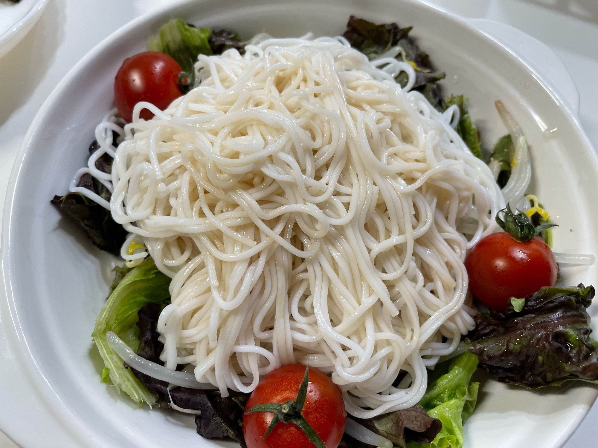 そうめんサラダ