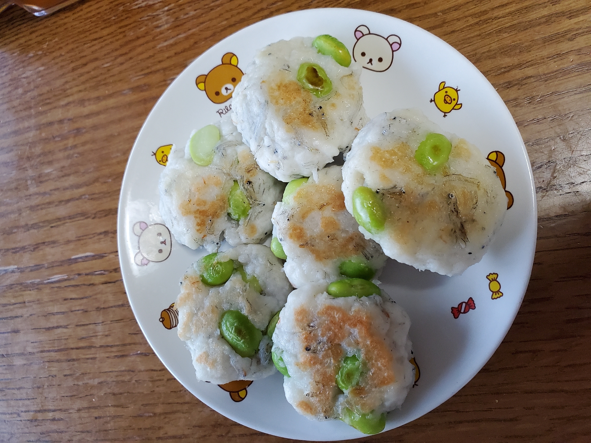 枝豆としらすのはんぺん