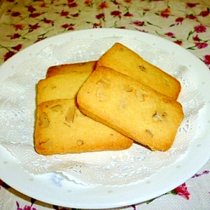 サクサクくるみ入りアイスボックスクッキー レシピ 作り方 By じぇりねこ 楽天レシピ サクサクくるみ入りアイスボックスクッキー レシピ 作り方 By じぇりねこ 楽天レシピ